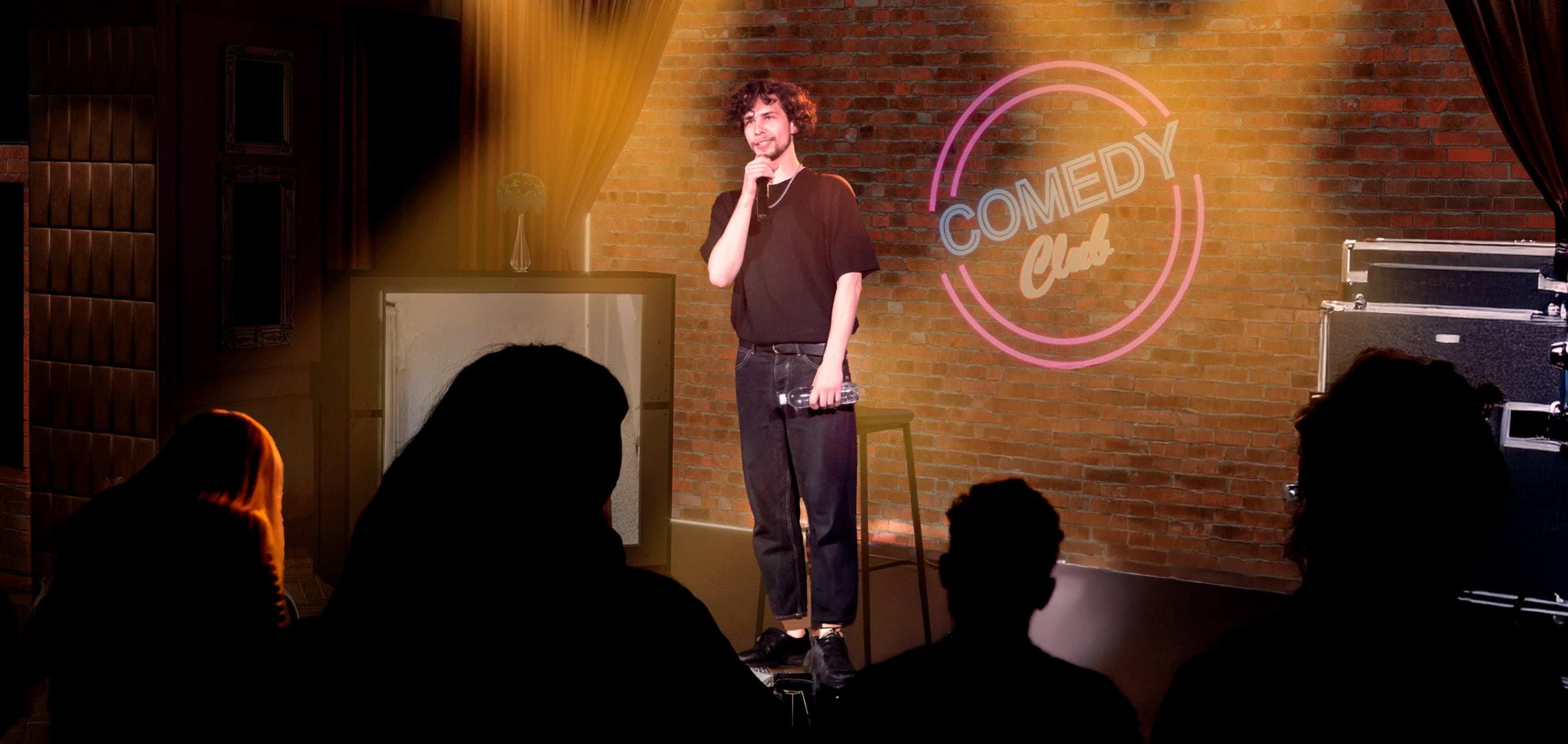 Night life entertainment at the Loft Comedy Club onboard MSC World America | MSC Cruises