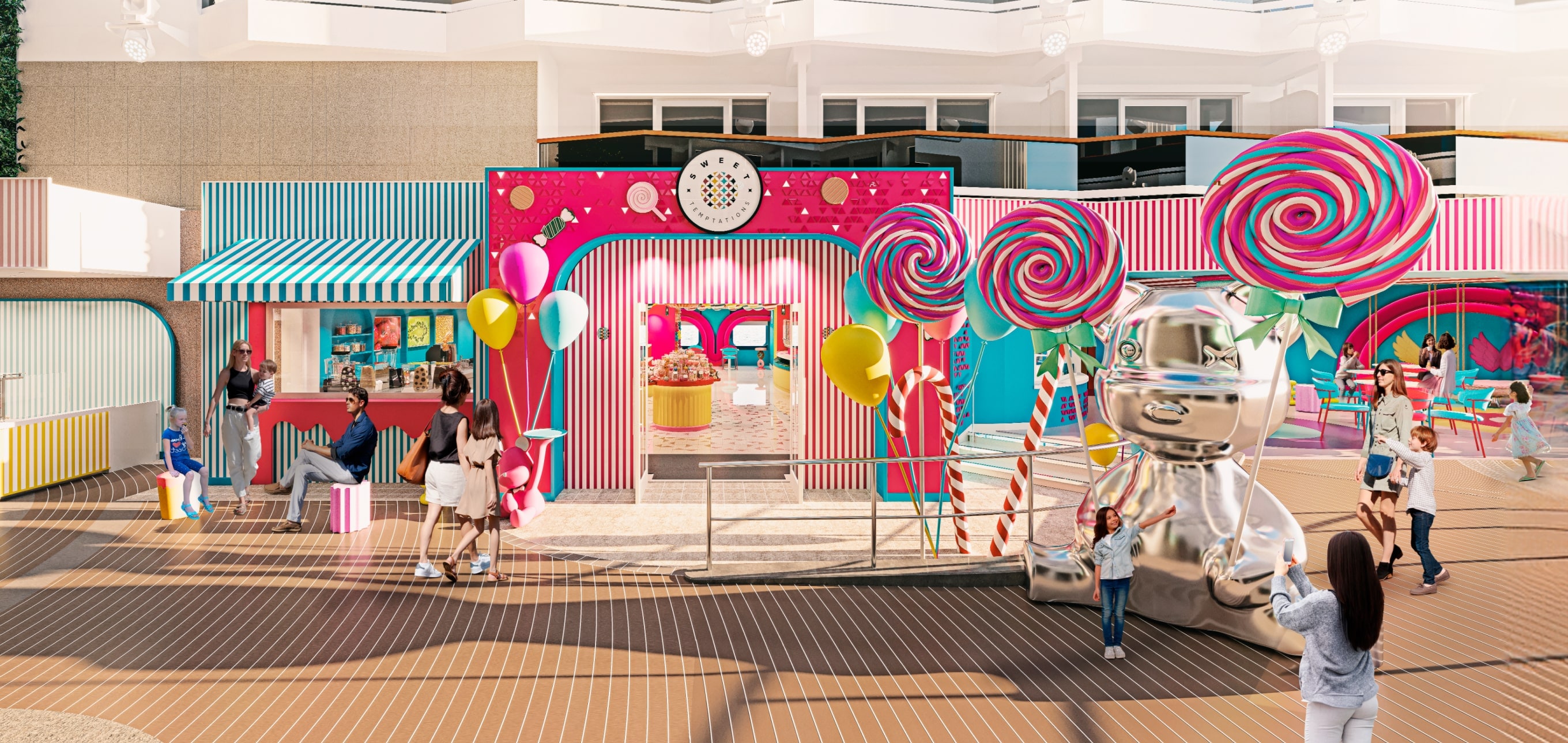  Indulge your sweet tooth at Sweet Temptations onboard MSC World America | MSC Cruises